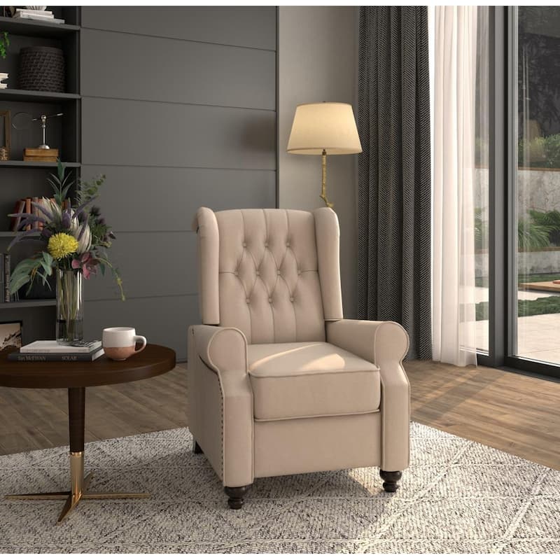 Push back recliner