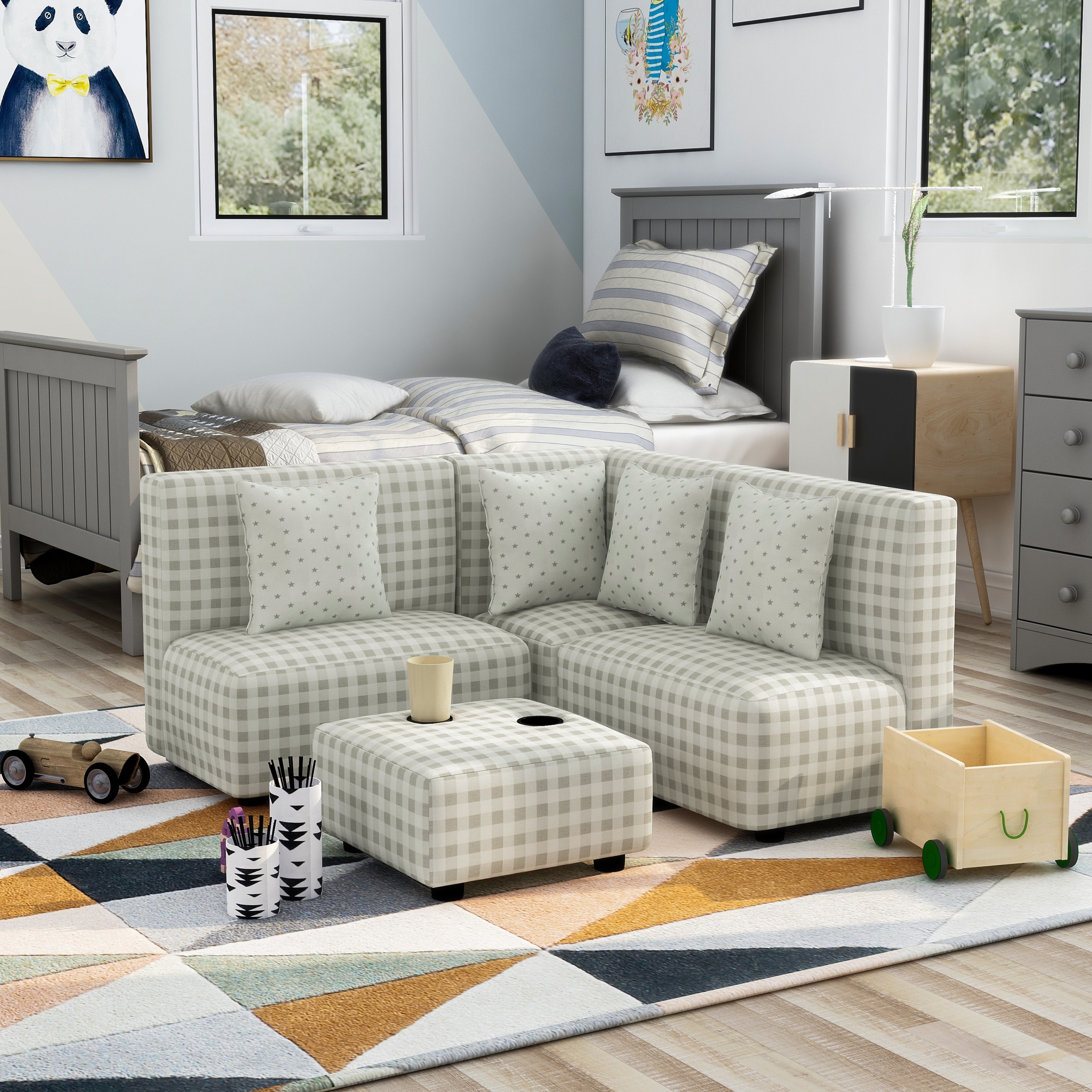 Kids sectional couch on sale