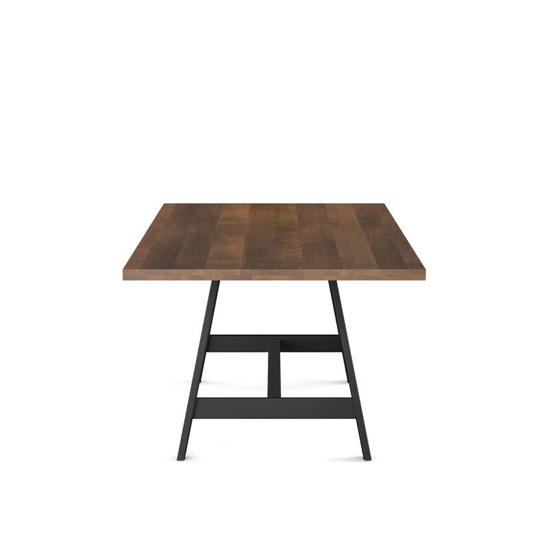 Amisco Otello 40" x 72" Solid Wood Dining Table
