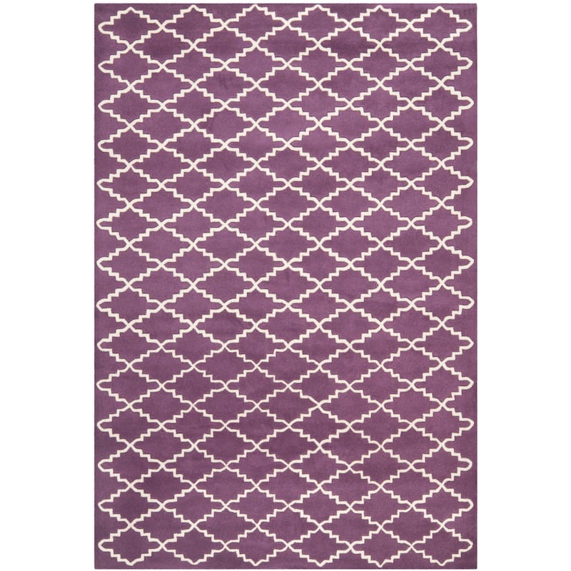 SAFAVIEH Handmade Chatham Carlota Modern Moroccan Wool Rug
