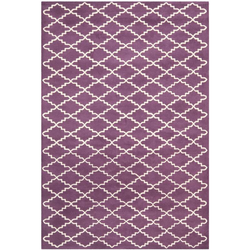 SAFAVIEH Handmade Chatham Slavna Modern Moroccan Wool Rug