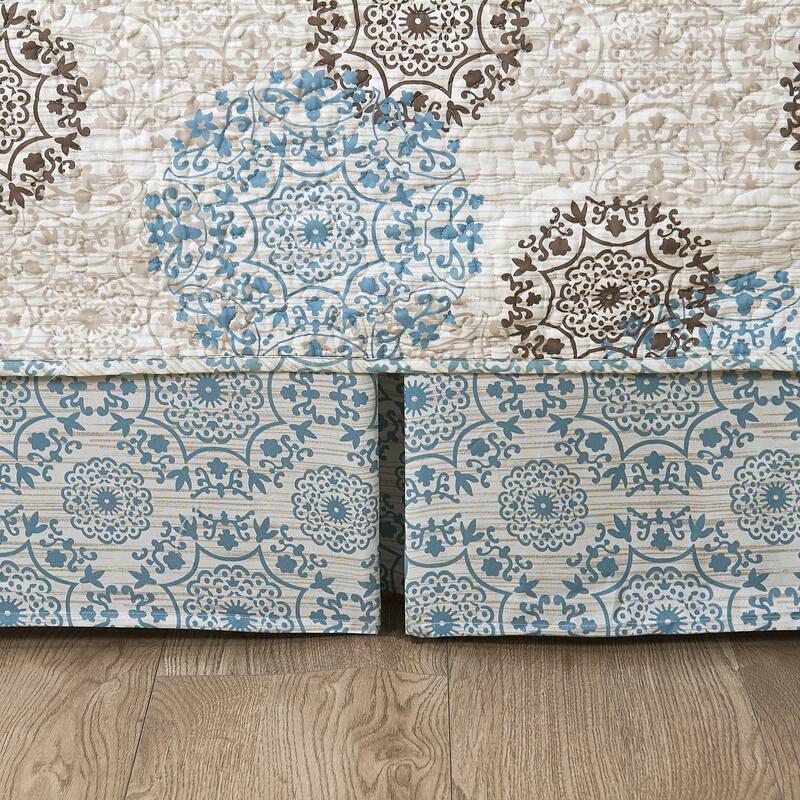 Serenta 6 Piece Cotton Blend Daybed Bedspread Coverlet Set - 75" x 39"