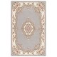 preview thumbnail 30 of 92, SAFAVIEH Handmade Aubusson Hrachuhi Traditional Wool Rug 4' x 6' - Grey/Ivory