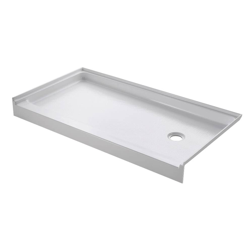 Kingston Brass Bonaire 60" x 32" Rectangular Shower Base with Single