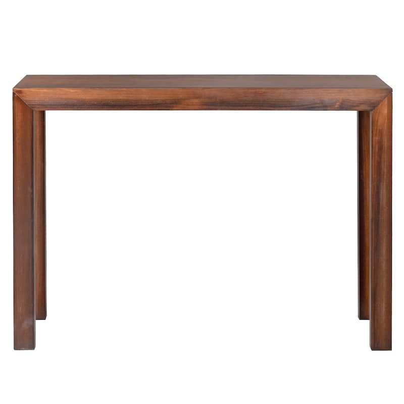 Pinewood Entryway Table Console with Sturdy Surface 220 lbs - 46.1 x 11.8 x 31.9 in