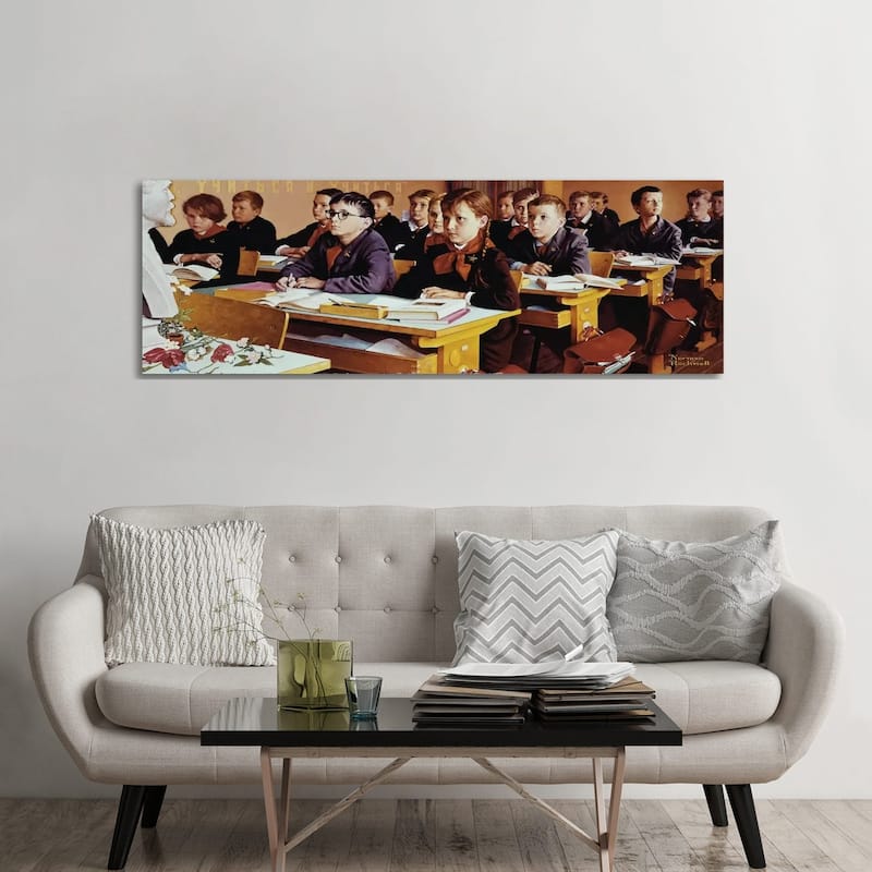 iCanvas "Education" by Norman Rockwell Canvas Print