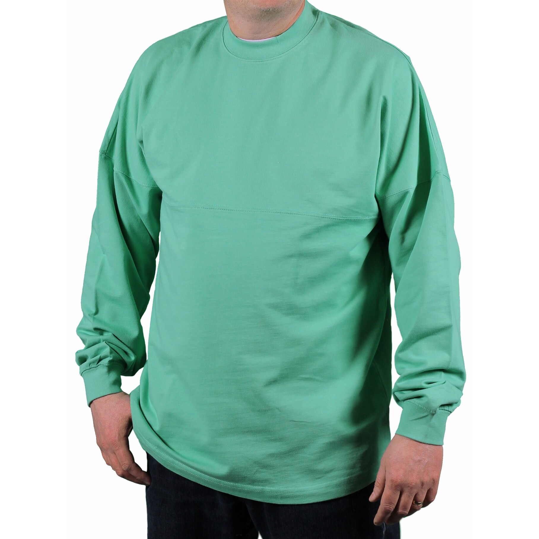 Shop Habana Company Men S French Terry Shirt On Sale Free Shipping On Orders Over 45 Overstock 14792248 M Seafoam Green