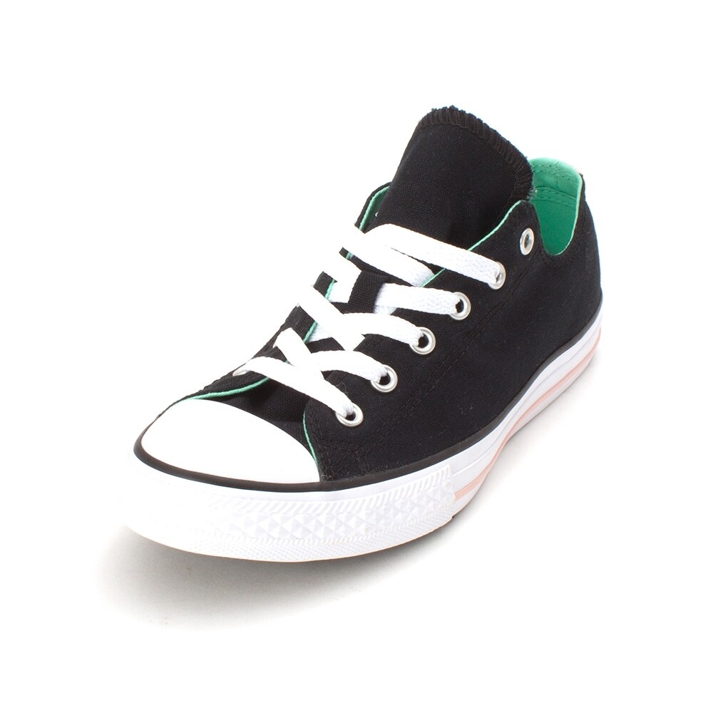 Shop Kids Converse Boys Ctas Double Tongue Ox Canvas Low Top