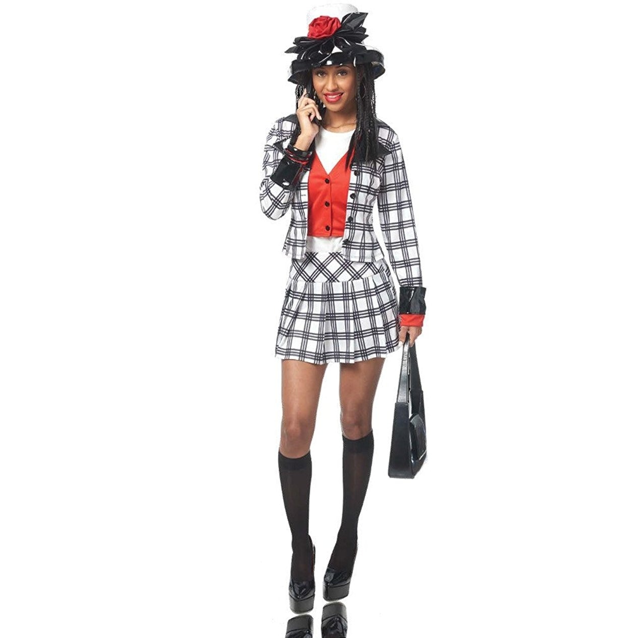 Shop Clueless Dionne Best Friend Adult Costume Black Overstock