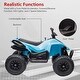 preview thumbnail 15 of 14, Officially Licensed Mc-Laren Ride on Car, 24V Battery Powered, 4-Wheeler Quad Car Toy ATV for 3-8yrs