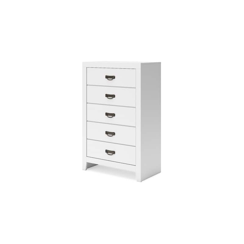 Signature Design by Ashley Binterglen White Chest of Drawers