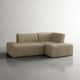 Option KHAKI/SIDE CHAIR&ARMCHAIR&OTTOMAN