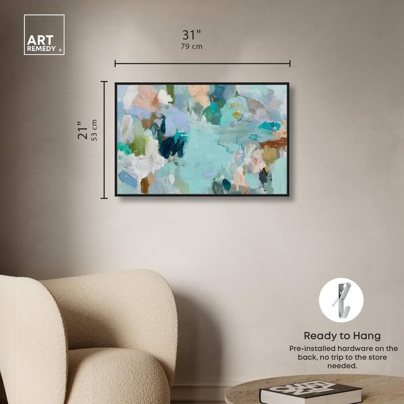 Layers of Feeling I Canvas by Art Remedy