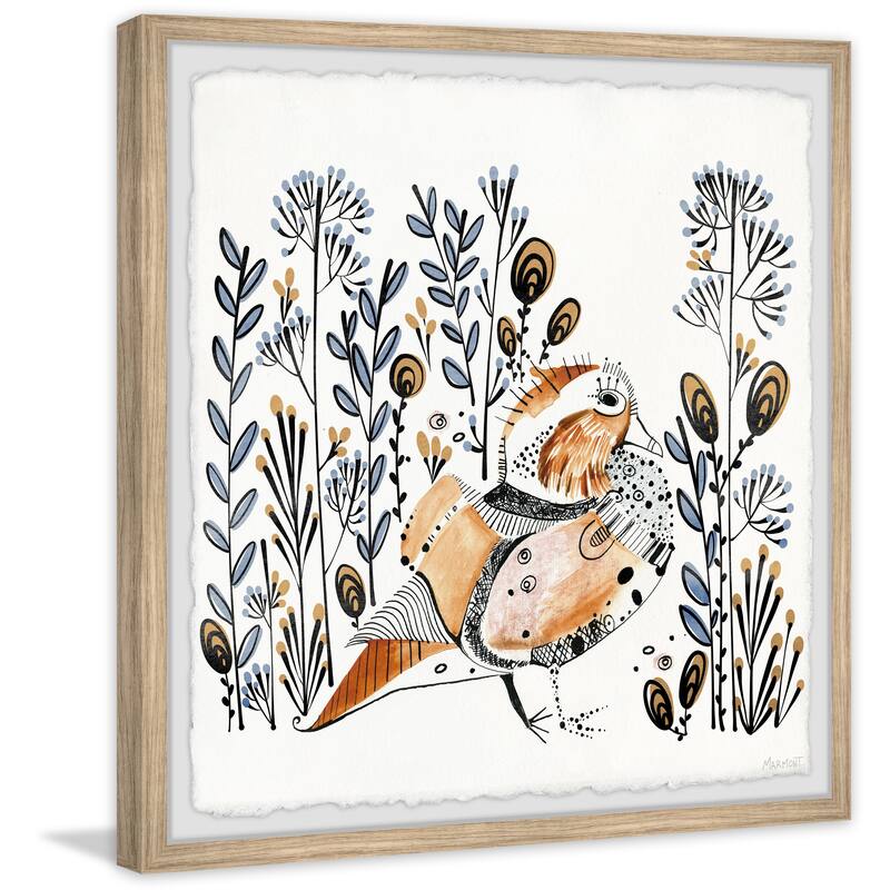 Wild Birds Fly Framed Print