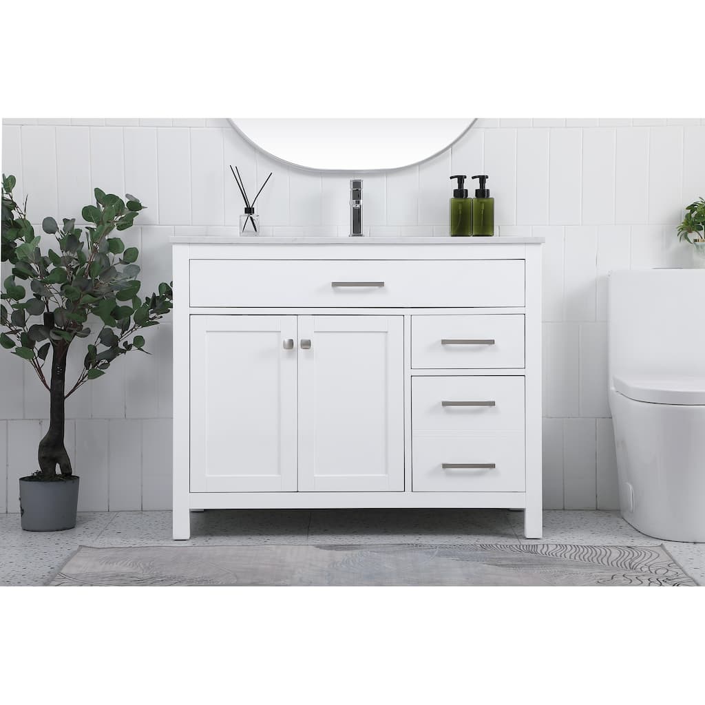 Prestige 42 - 60 Inch Single Bathroom Vanity