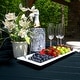 preview thumbnail 8 of 49, Weatherly 5-piece Outdoor Dining Set - 48" Round Table, Counter-height