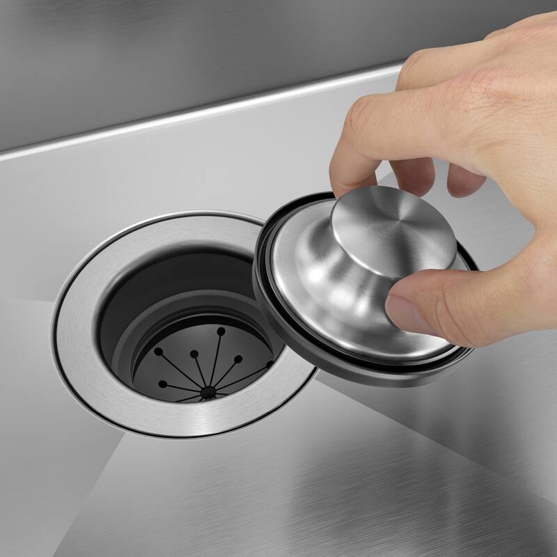 KRAUS Universal Kitchen Sink Stopper for Garbage Disposals