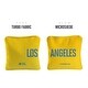 preview thumbnail 2 of 2, Los Angeles Yellow Dual Sided Cornhole Bags