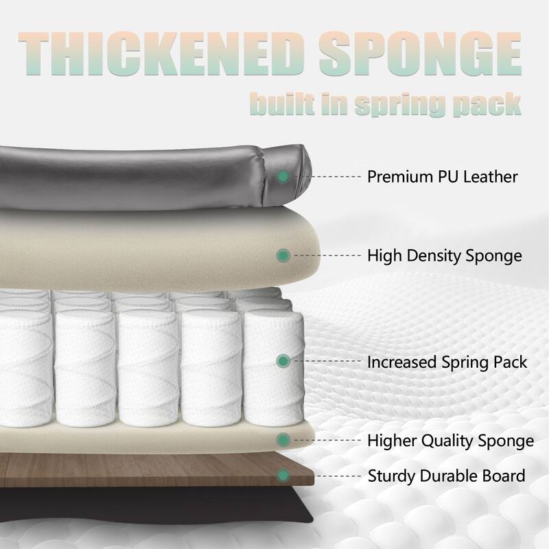 Big and Tall Leather Office Chair with Foot Rest with Adjustable Back for People up to 400 lbs