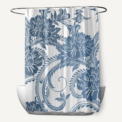Flower Flourish Shower Curtain