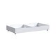 preview thumbnail 1 of 0, Rowan 75" Wide Modern Style Trundle, Ash Linen White