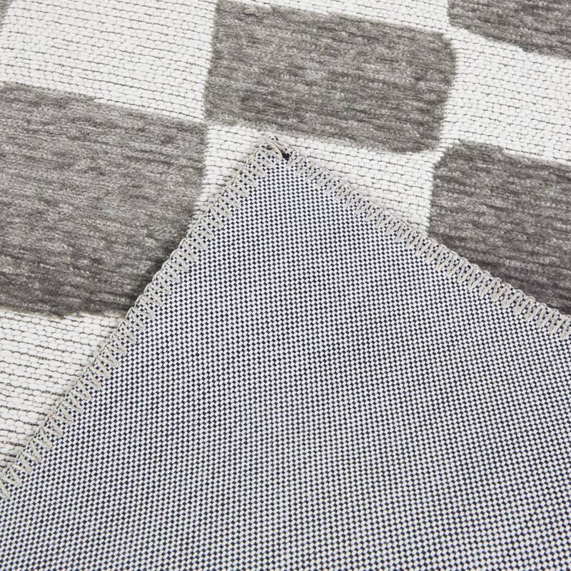 Straker Abstract Checkered Indoor/Outdoor Area Rug