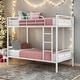 preview thumbnail 1 of 46, 2 In 1 Twin Over Twin Metal Bunk Bed Can Separate into 2 Twin Beds