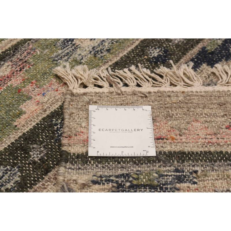 Ankara FW Olive Kilim 5'4" x 7'11" - 5'4 x 7'11
