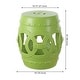 preview thumbnail 16 of 78, Lucky Coins 16" Chinese Ceramic Drum Garden Stool