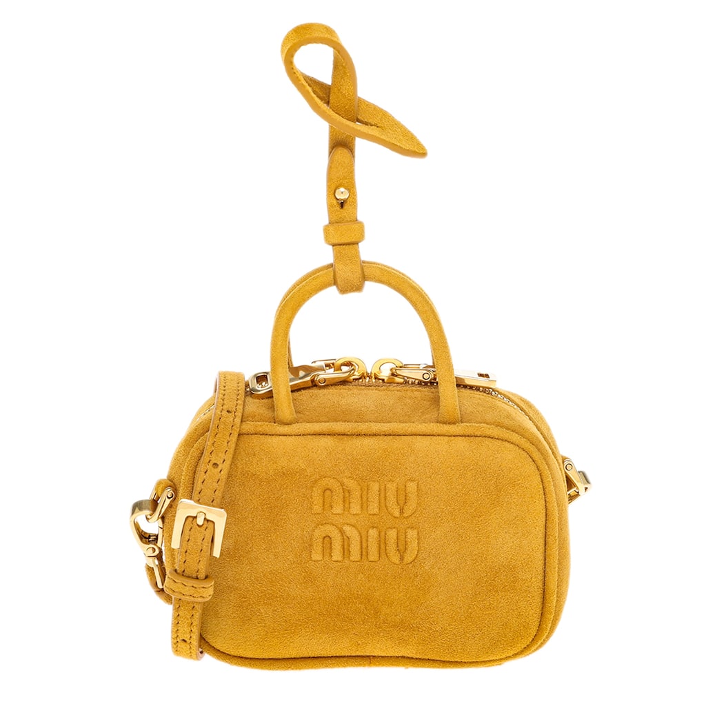 Miu Miu Beau Micro Bag in Suede