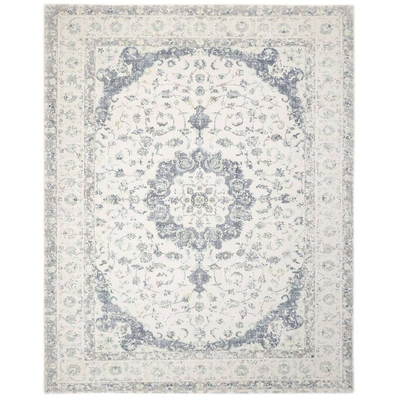 Overton Handmade Modern Contemporary Floral Area Rug