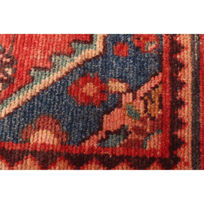 ECARPETGALLERY Hand-knotted Antalya Vintage Red Wool Rug - 3'3 x 4'11