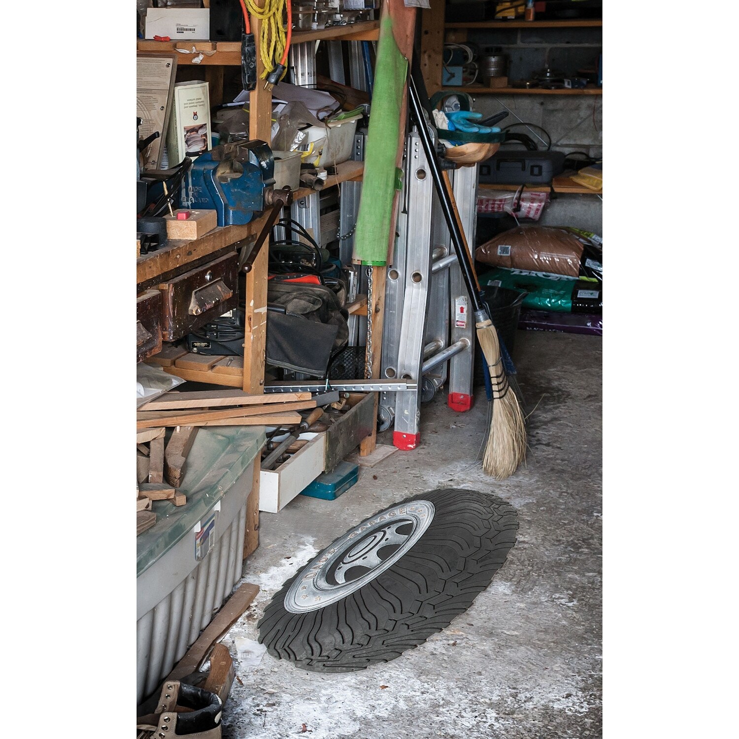 Shop Abbot Collection Dad S Garage Anti Fatigue Floor Mat Tire