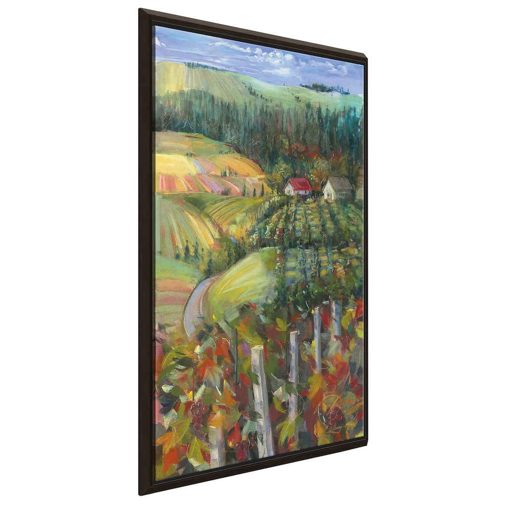 "Quiet Farm Field" Print on Floating Canvas