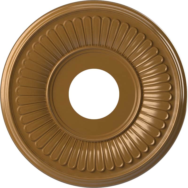 3 1/2" Inside Diameter - Berkshire Thermoformed PVC Ceiling Medallion