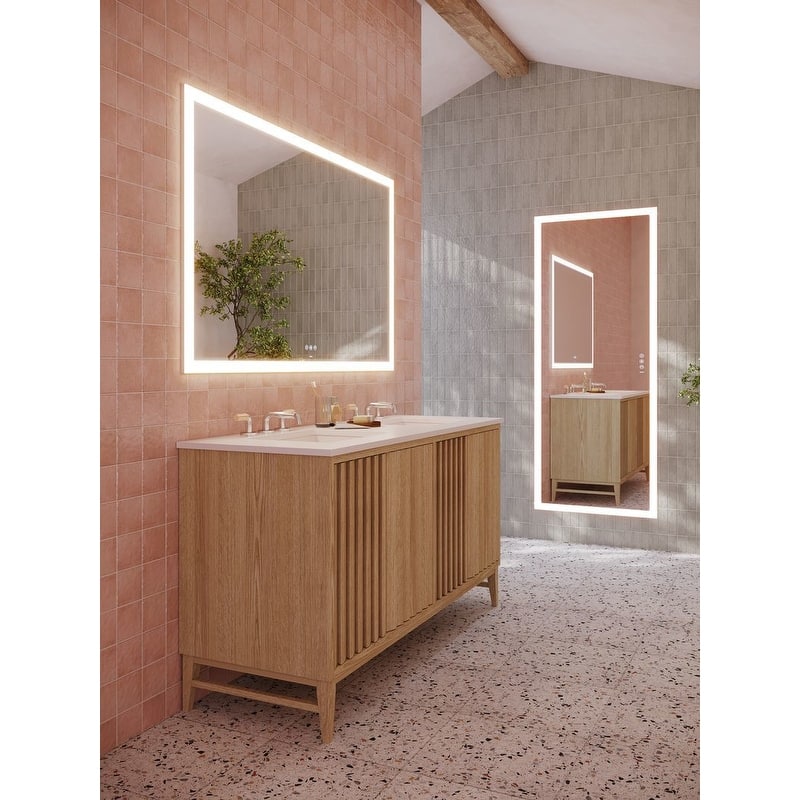 Robern IM3648RPFPDT Instinct 35-1/8"W x 47-3/8"H Rectangular Flat - Mirror
