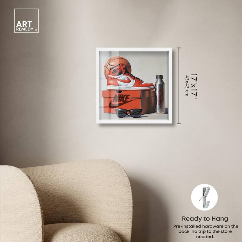 Basketball Practice Shadowbox by Art Remedy