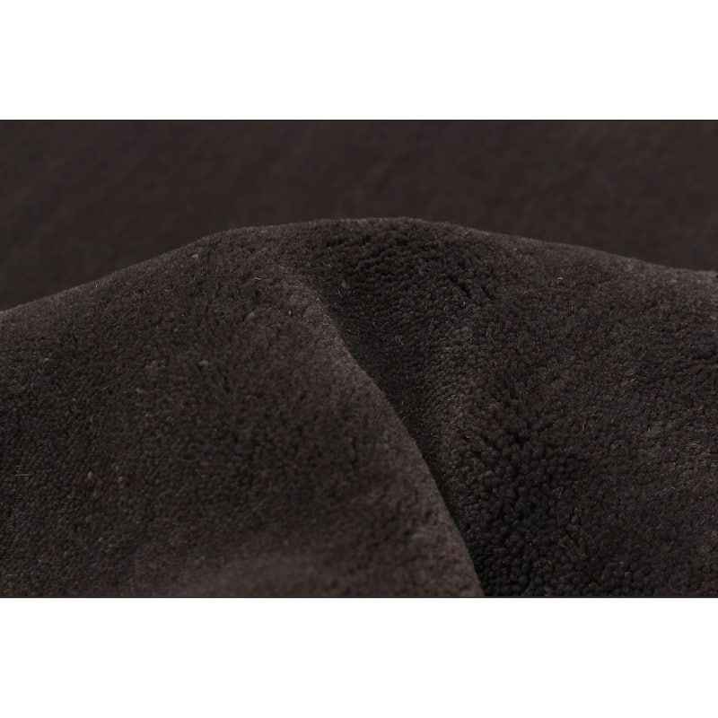Kashkuli Gabbeh Grey Rug 9'9" x 9'6" - 9'9 x 9'6