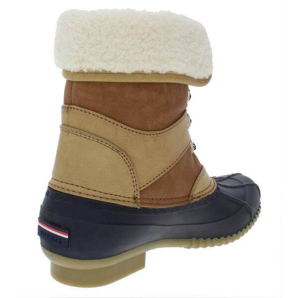 Shop Tommy Hilfiger Womens Rusteen Winter Boots Faux Fur Lined
