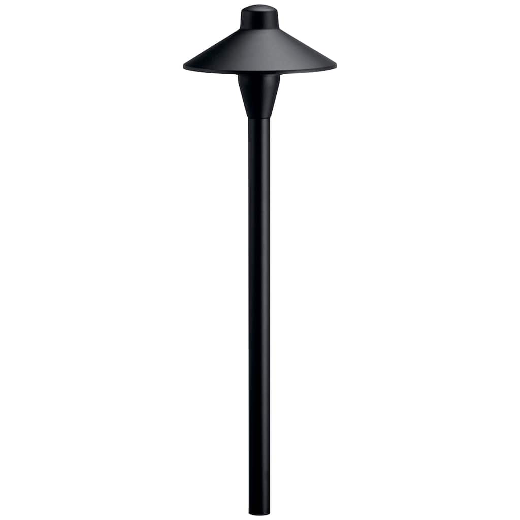 Kichhler Lighting 6.75" Traditional Path Light in Black Brass - 21