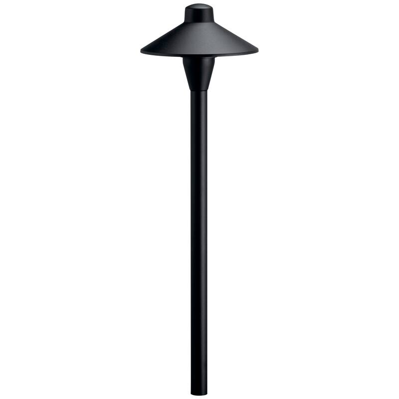 Kichhler Lighting 6.75" Traditional Path Light in Black Brass - 21