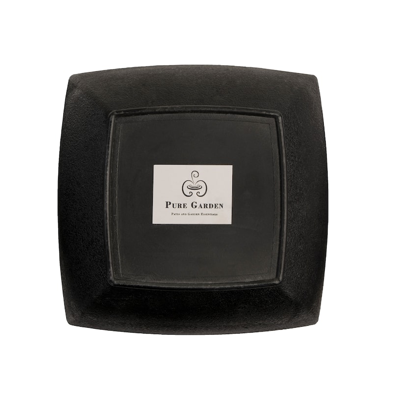 Rock Formation Tabletop Water Fountain with Rolling LED Light Glass Ball