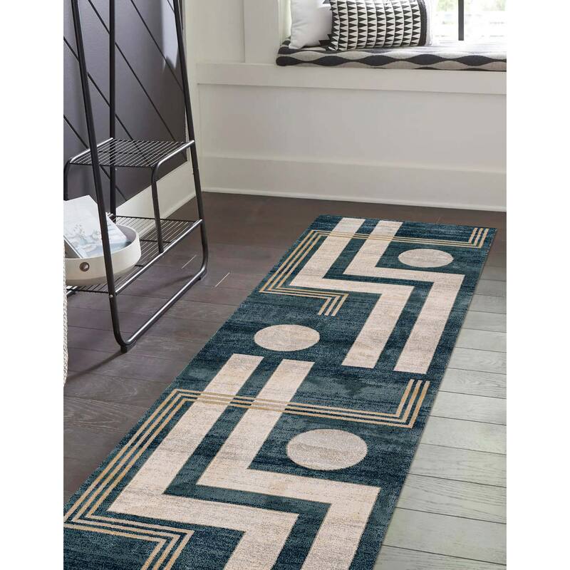 ECARPETGALLERY Machine Woven Erisa Contemporary/Modern Area Rug