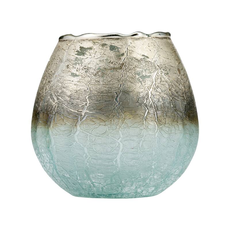 Sagebrook Home Elegant Glass Votive Candle Holder, Ideal for Serene Ambiance, Perfect for Harmonious Home Decor