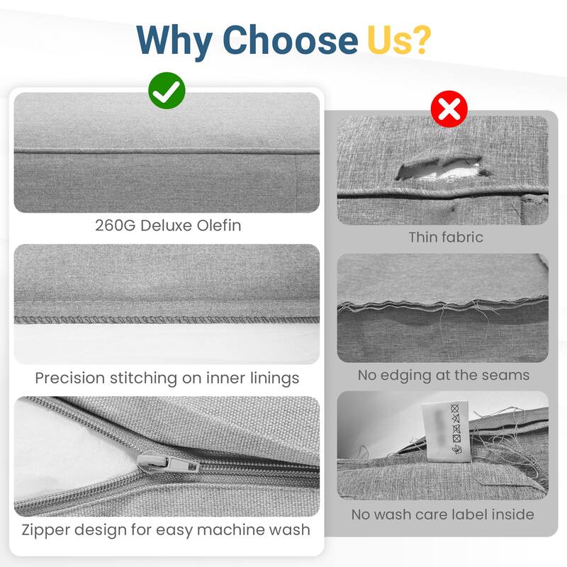 Royalcraft 2 PCS Aluminum Outdoor Armchair