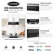 preview thumbnail 3 of 10, Cosmo COS-3012ORLP1SS 30 in. Slim Over the Range Microwave with Automatic Presets, Soft Touch Controls and 1.2 cu. ft. Capacity