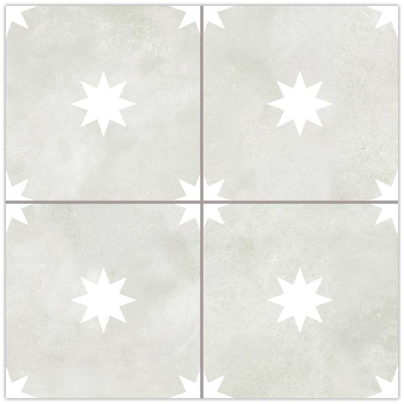 Merola Tile Starlight Sage 17-3/8" x 17-3/8" Porcelain Floor and Wall Tile