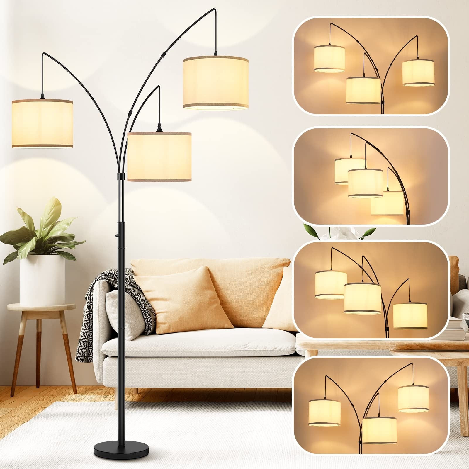 Tall decorative outlet floor lamps