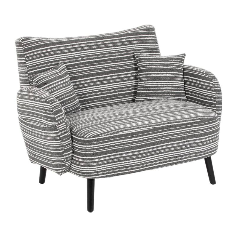 Modern style two-seater sofa