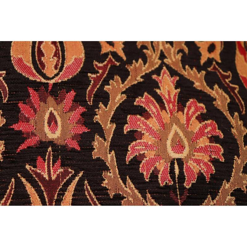 Suzani Tulip Chenille Turkish Decorative Pillow